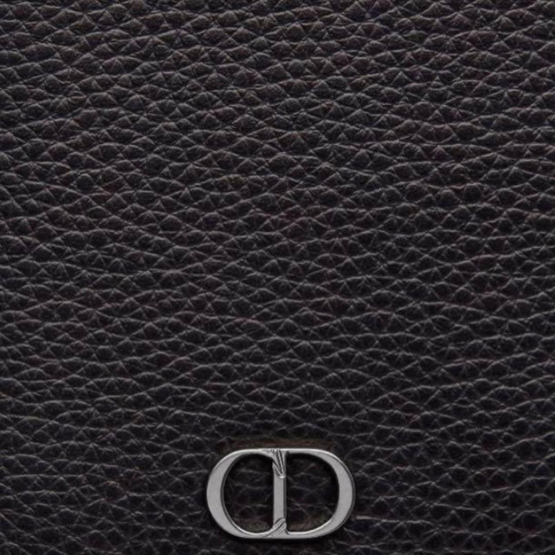 Dior ブラック レザー キーケース