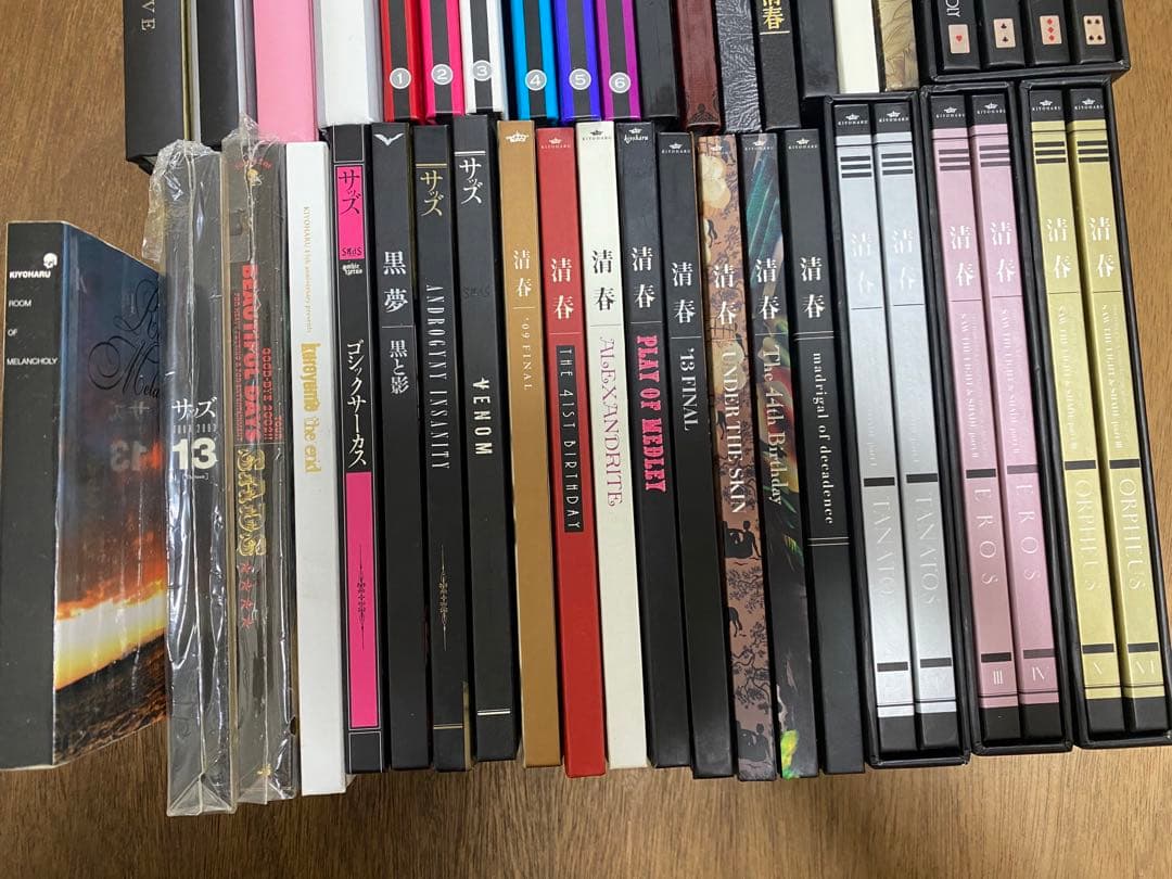 清春、黒夢、Sads ツアーパンフレット 44冊