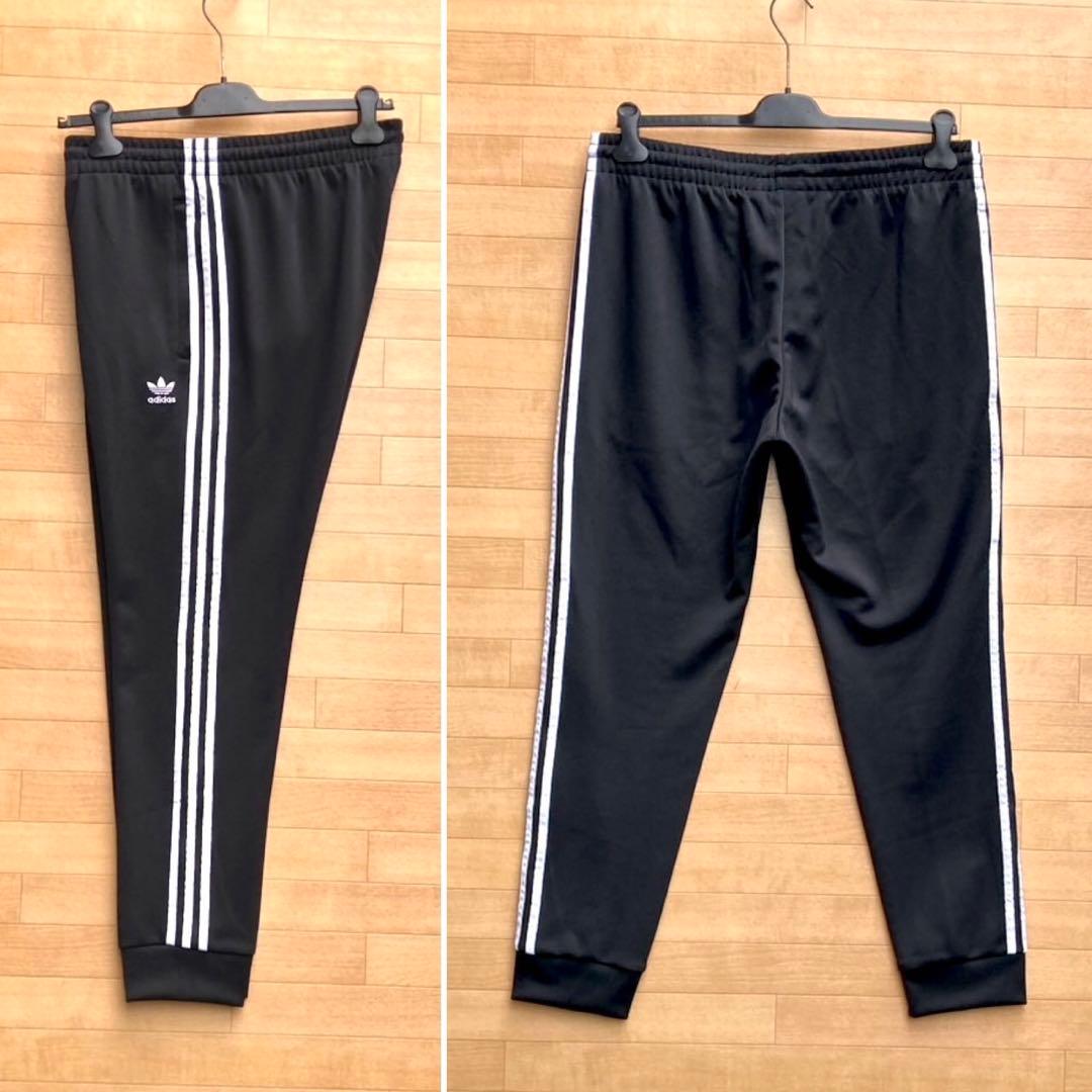 美品 5XL アディダス オリジナルス トラックパンツ ジャージパンツ 4XO