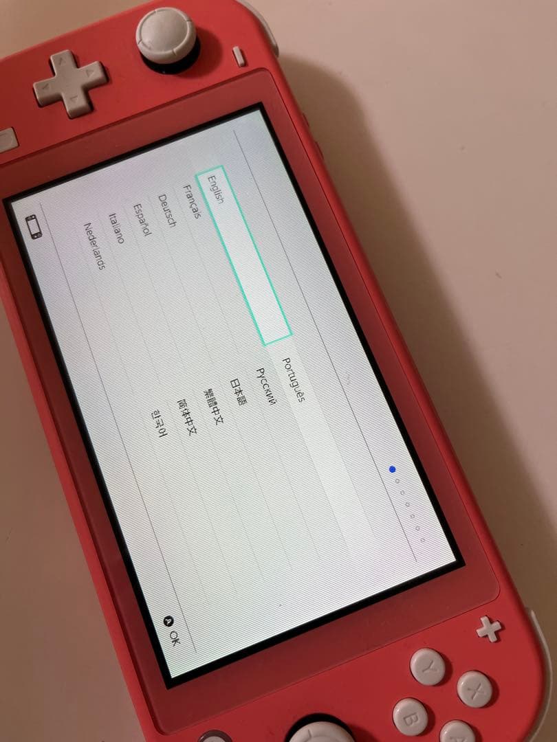 ジャンク品　Nintendo Switch Lite ピンク 本体