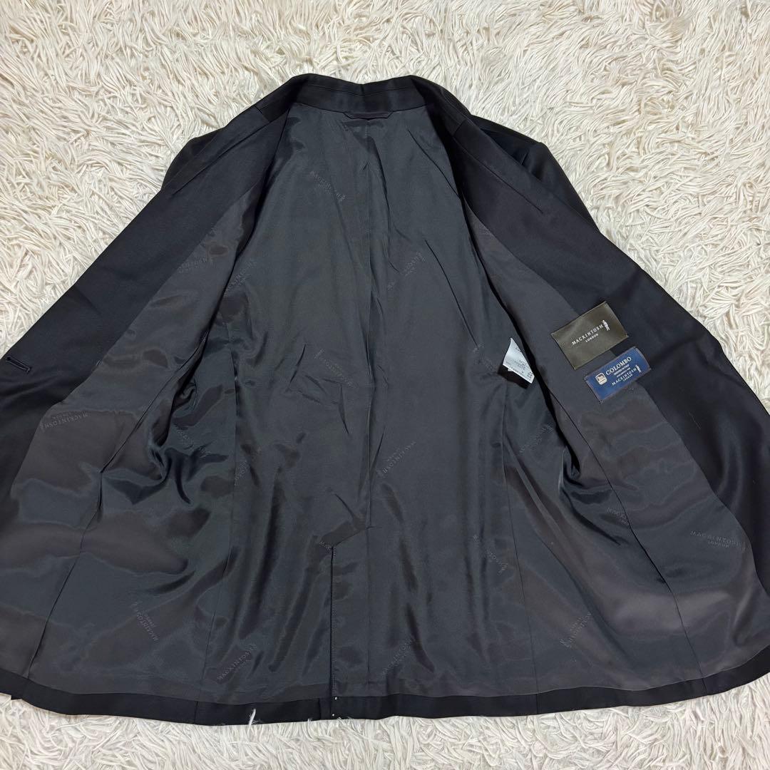 未使用級 マッキントッシュロンドン コロンボ生地テーラードジャケット 光沢 38