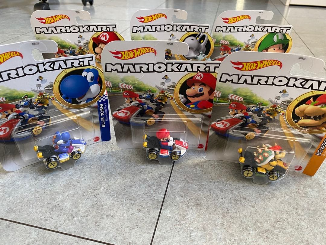ホットウィール マリオカート ミニカーセット