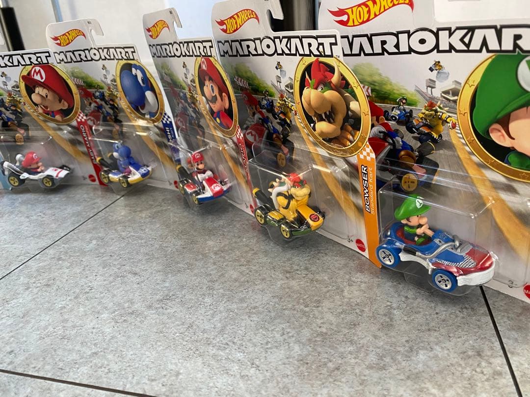 ホットウィール マリオカート ミニカーセット