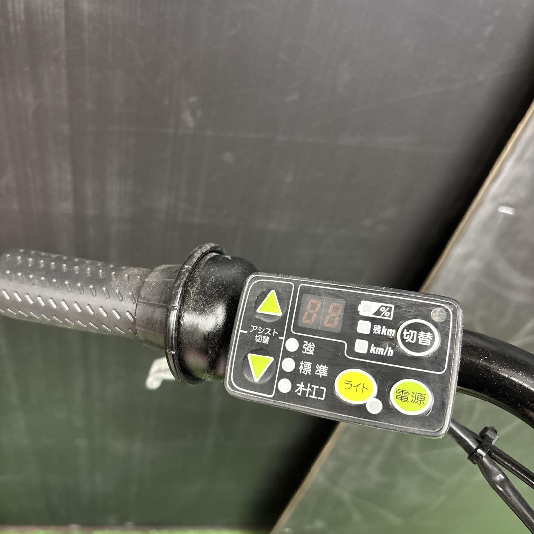 電動自転車 YAMAHA PAS Babby レッド 3人乗り対応　57