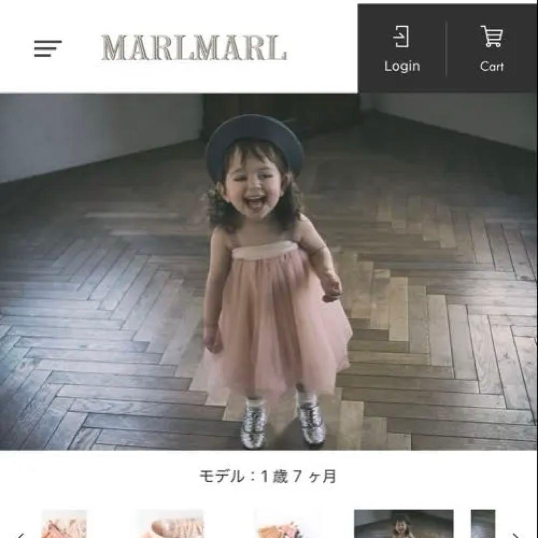 MARLMARL tutu 1 sakura チュチュドレス　1歳〜5歳　ピンク