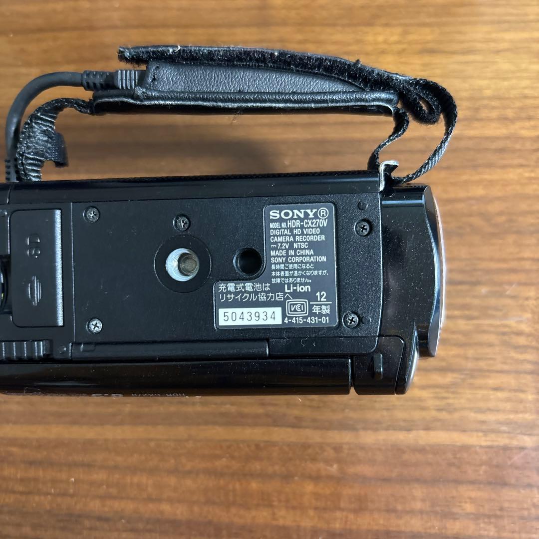 Sony HDR-CX270V ハンディカム　付属品完品