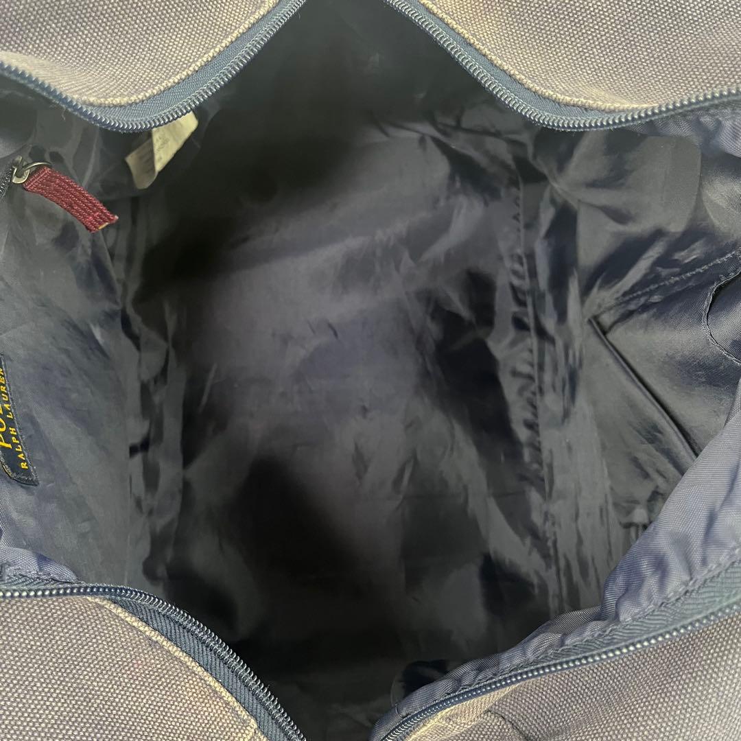 美品✨ POLO RALPH LAUREN 2way ボストンバッグ ストライプ