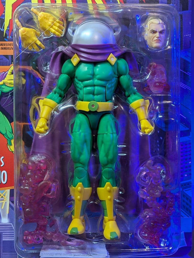 ミステリオ』スパイダーマン ザ・アニメーテッド・シリーズ』新品未開封hasbro