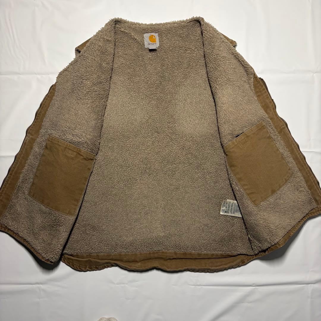 [L] Carhartt - V26 FRB ベスト ブラウン 00s 90s