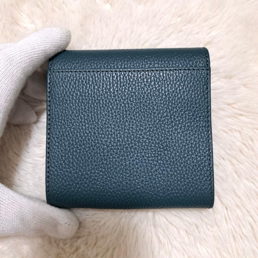 ✨新品未使用　購入証明書あり✨アタオ　二つ折り　ロトロ　コンパクト　レザー
