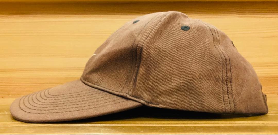 Nike ナイキ 炭黒 90s 古着 キャップ 茶色 小松春奈 菅田将暉 レア
