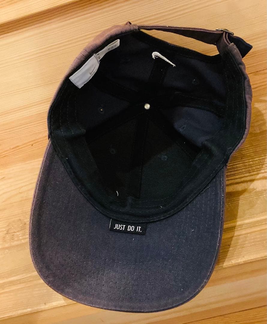 Nike ナイキ 炭黒 90s 古着 キャップ 茶色 小松春奈 菅田将暉 レア