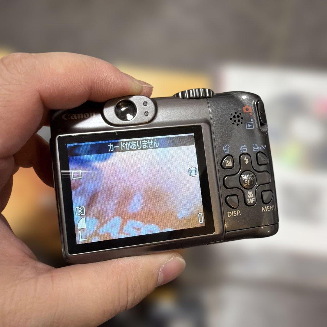 美品 名機 平成レトロ 元箱付き Canon PowerShot A590 is