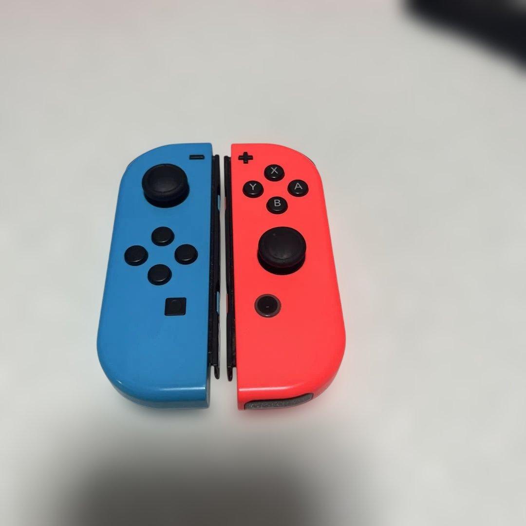 Nintendo Switch 本体 赤/青 ジョイコンプロコン、有線ポート付き