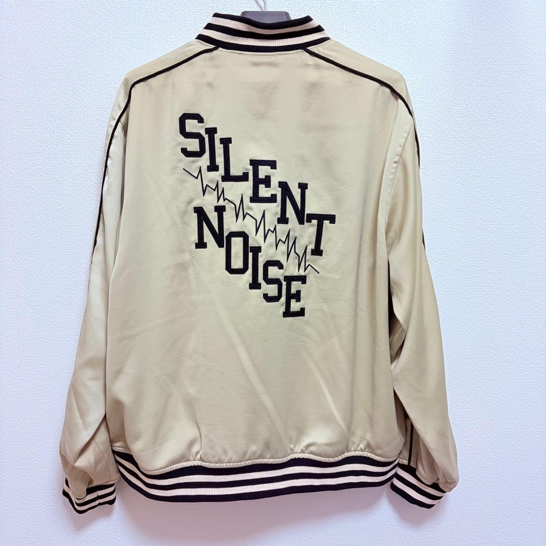 GU×UNDERCOVER サテンリブブルゾン BEIGE XLサイズ