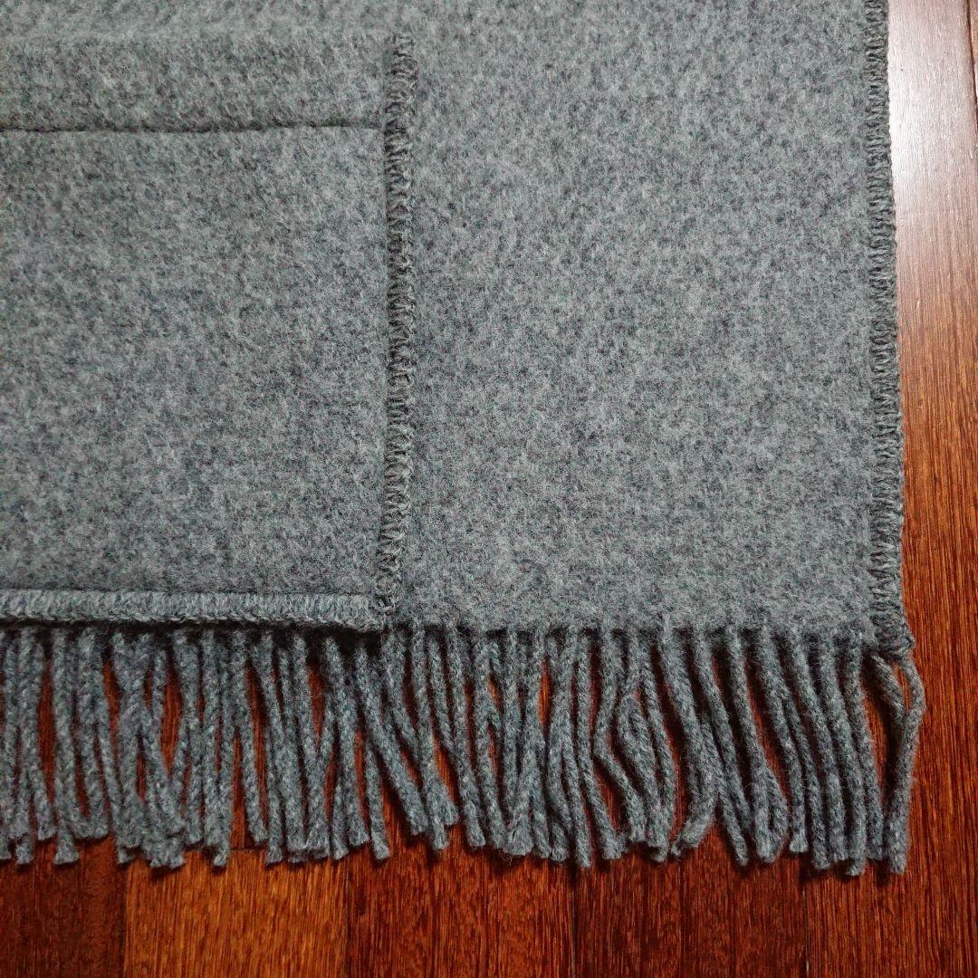ラプアンカンクリ UNI ウニ ポケットショール grey グレー