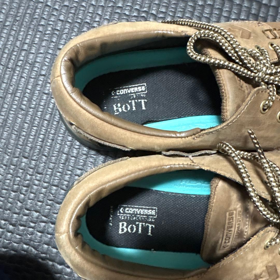 Converse BOTT ブラウン デッキシューズ