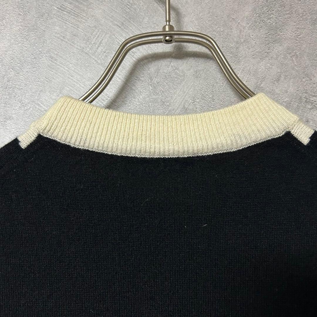 バレンシアガ BALENCIAGA カシミア100% 半袖 ワンピース ニット