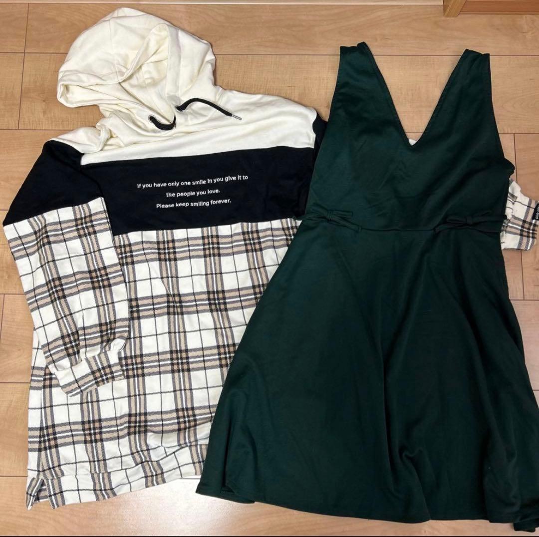 女の子　子供服　160 まとめ売り　長袖　トレーナー　ラブトキ