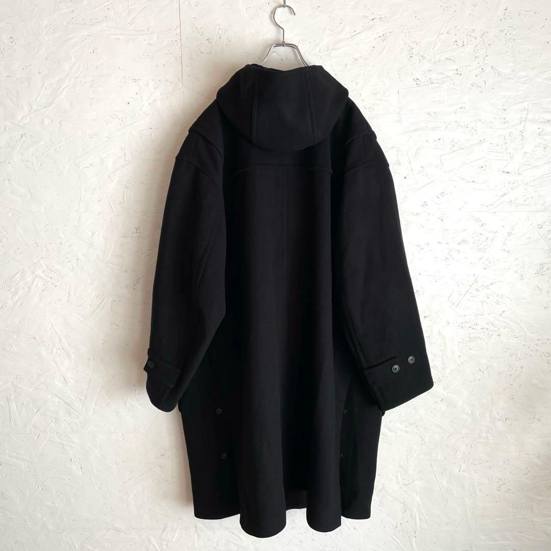 【UNIQLO+J】ウールオーバーサイズダッフルコート　フード付き　XXL