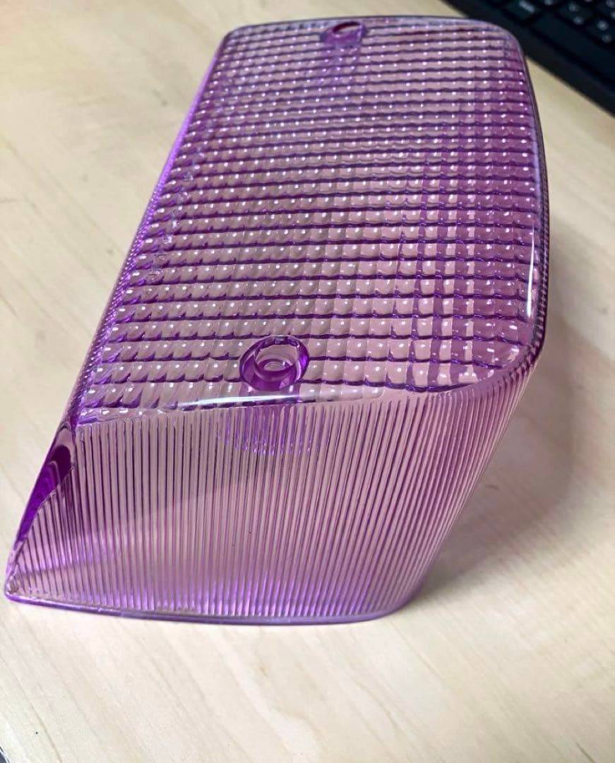 クリスタルパープル　ゼファー初期型　ゼファー 400 紫テールレンズ　クリアー