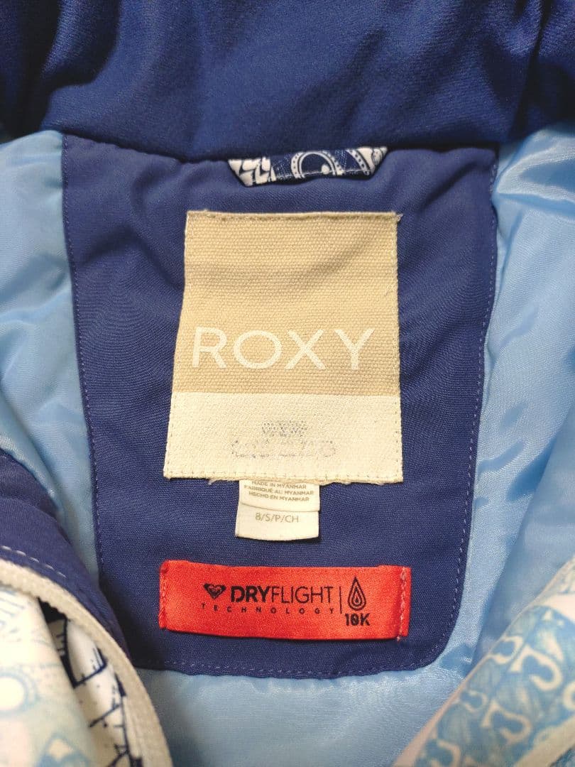 ROXY スノーボードウェア 上下セット 130 スキーウェア ロキシー 女の子
