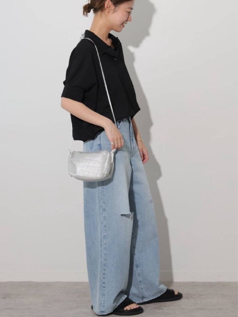JOURNAL STANDARD relume ウォッシャブルドルマンポロニット