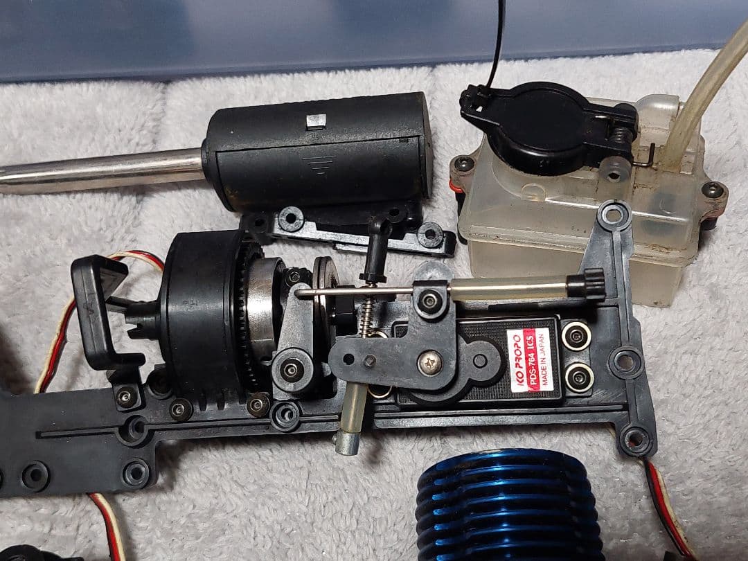 タミヤTG-10Mark2ラジコン パーツセット 未使用アルミ製シャーシ