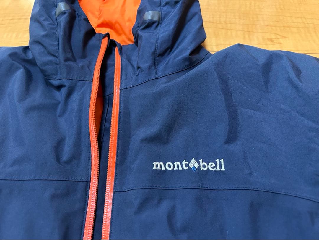 mont-bell モンベル《140》パウダーステップジャケット ネイビー