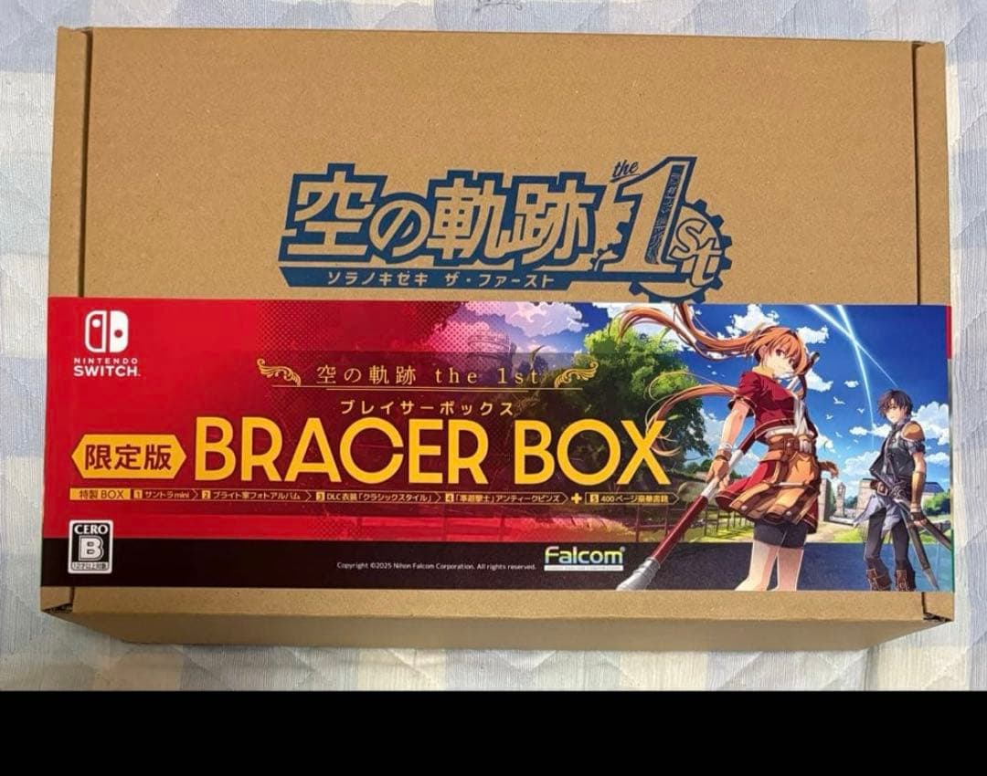 新品 Switch 空の軌跡 the 1st ブレイサーBOX ゲームソフト無し