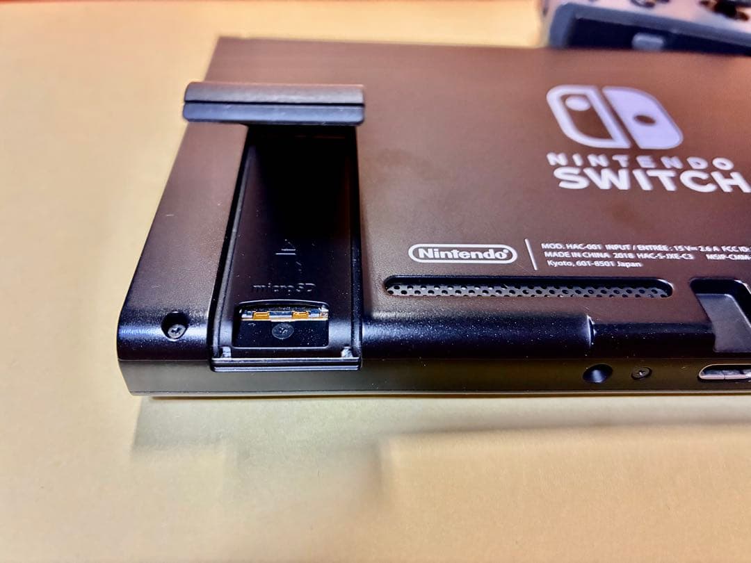 【箱無し】Nintendo Switch 本体 グレー　コントローラー左無し