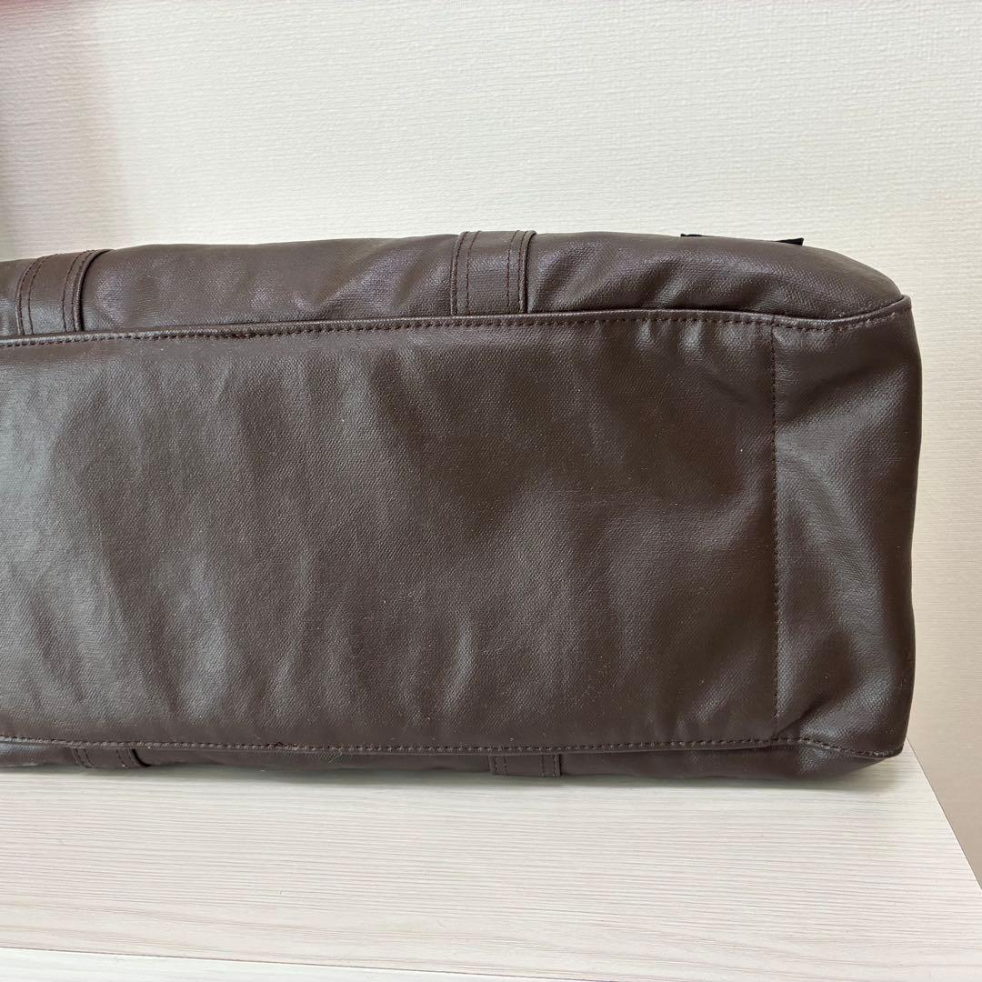 美品✨PORTER ポーター フリースタイル ボストンバッグ 肩掛け ブラウン