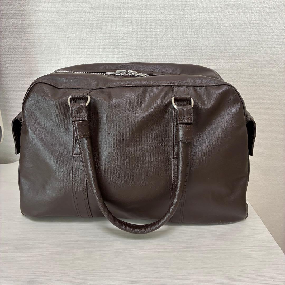 美品✨PORTER ポーター フリースタイル ボストンバッグ 肩掛け ブラウン