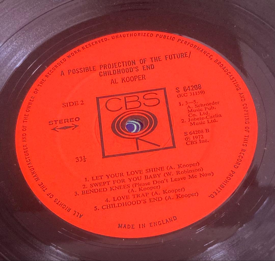 ◾️高音質UKオリジナル盤■AL KOOPER / アルクーパー◾️A Poss