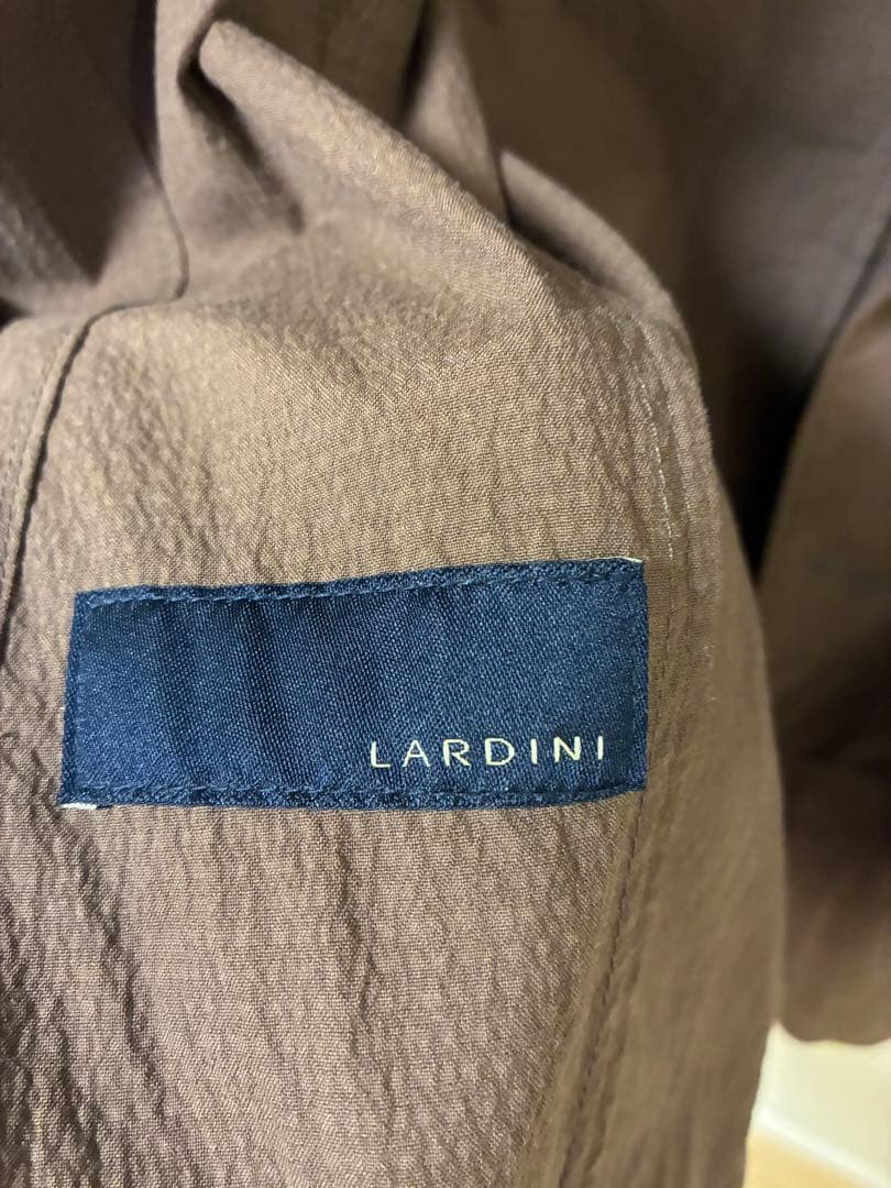 LARDINI 春夏シアサッカー・ジャケット 46‼️