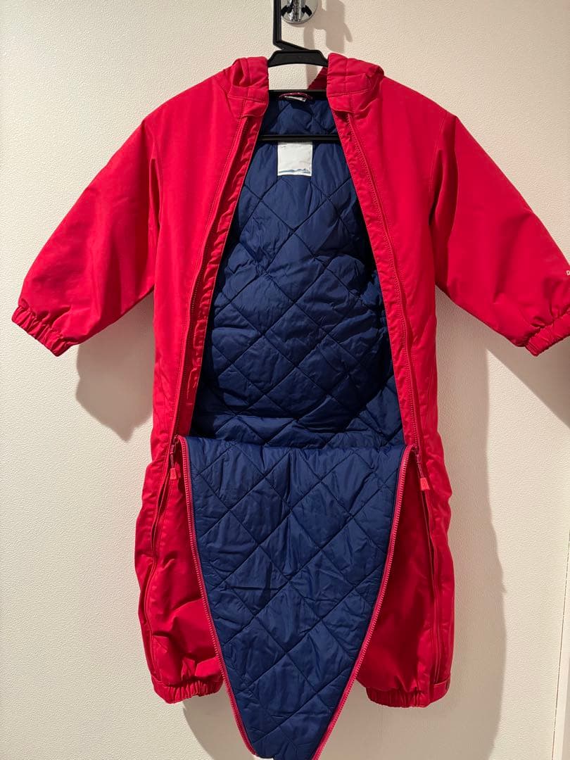 モンベル パウダーカバーオール Baby's 90cm スノーコンビ