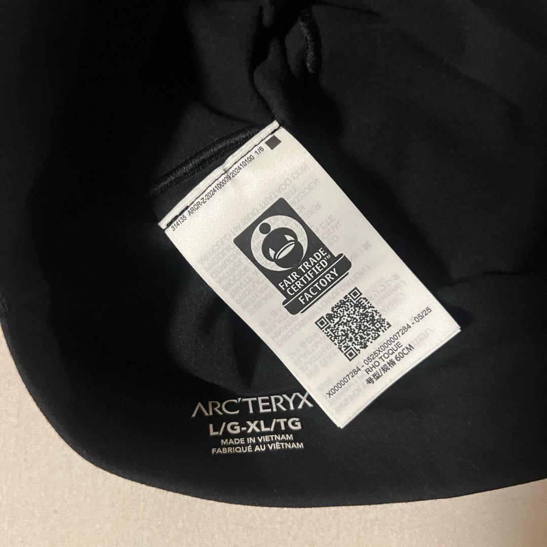 ARC'TERYX ロートーク　ブラック スカルキャップL/XL