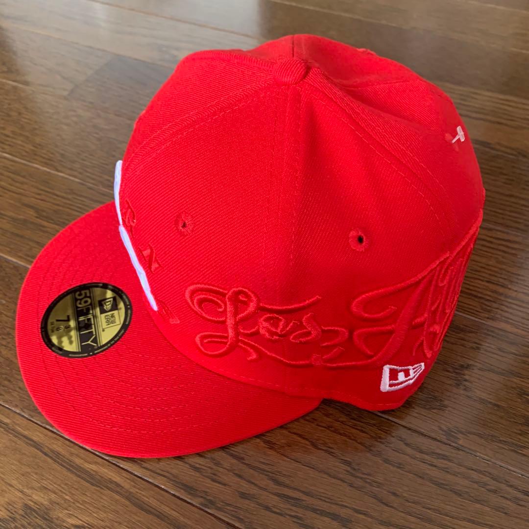 d*h様 ニューエラ　ロサンゼルスドジャース　キャップ　　59FIFTY 赤　レ