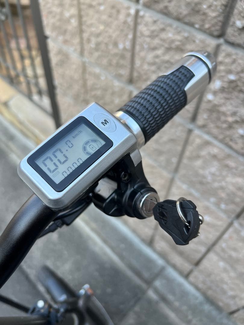 NAXXUS 電動アシスト 折りたたみ 自転車 グレー⭐︎⭐︎引取り限定⭐︎⭐︎