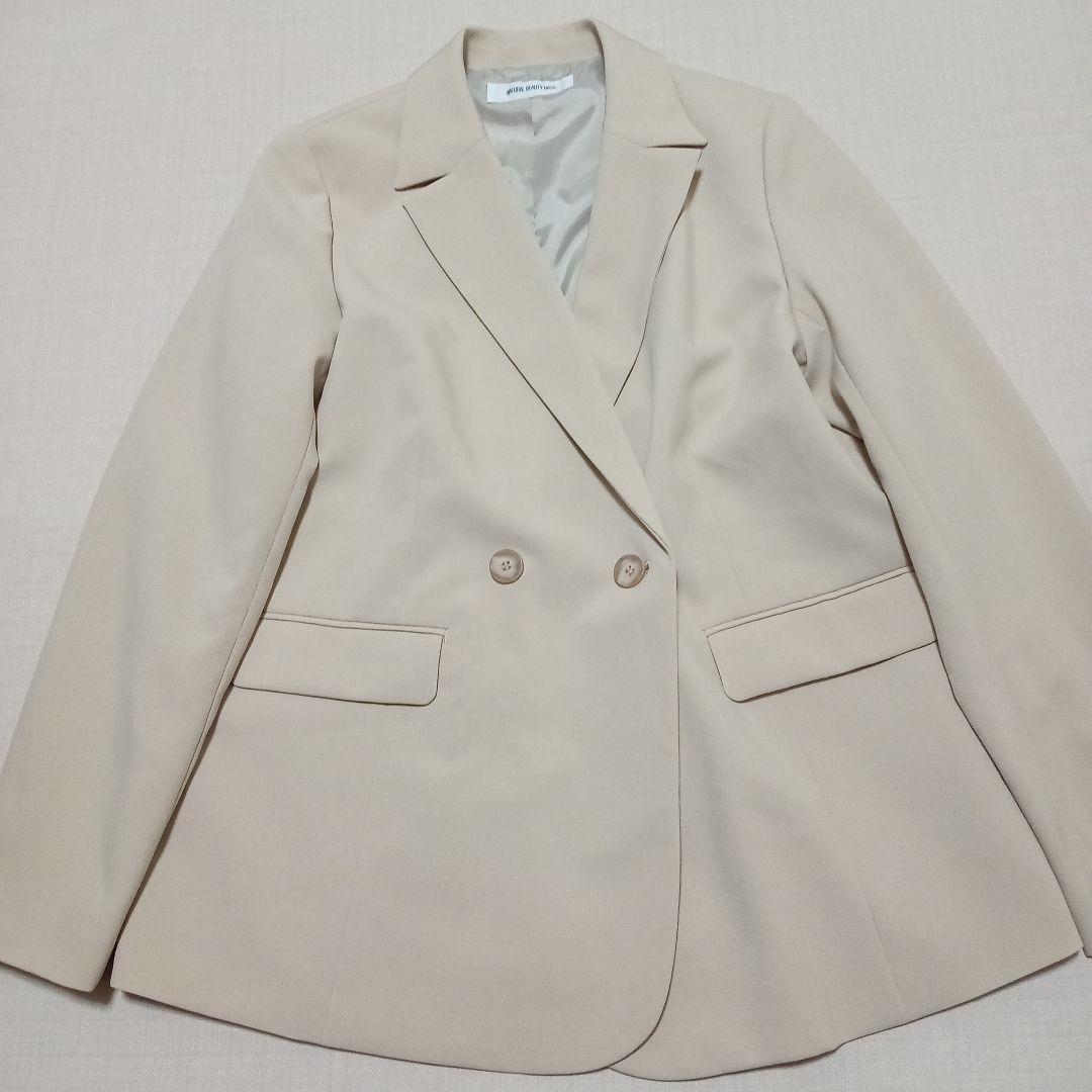 NATURAL BEAUTY BASIC テーラードジャケット　シングル