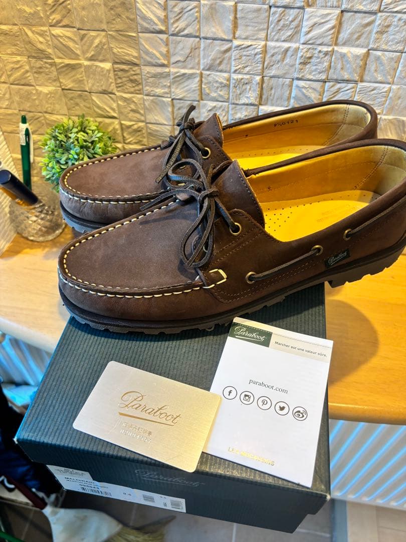 パラブーツ paraboot MALO マロ　ヌバック　グリンゴ　9.5 28