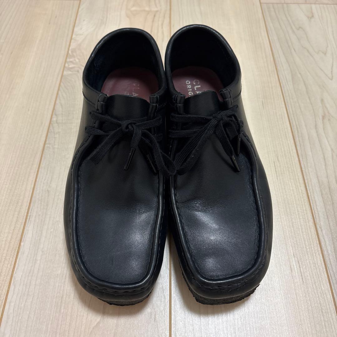 クラークス　ワラビー　レザー　26.5cm