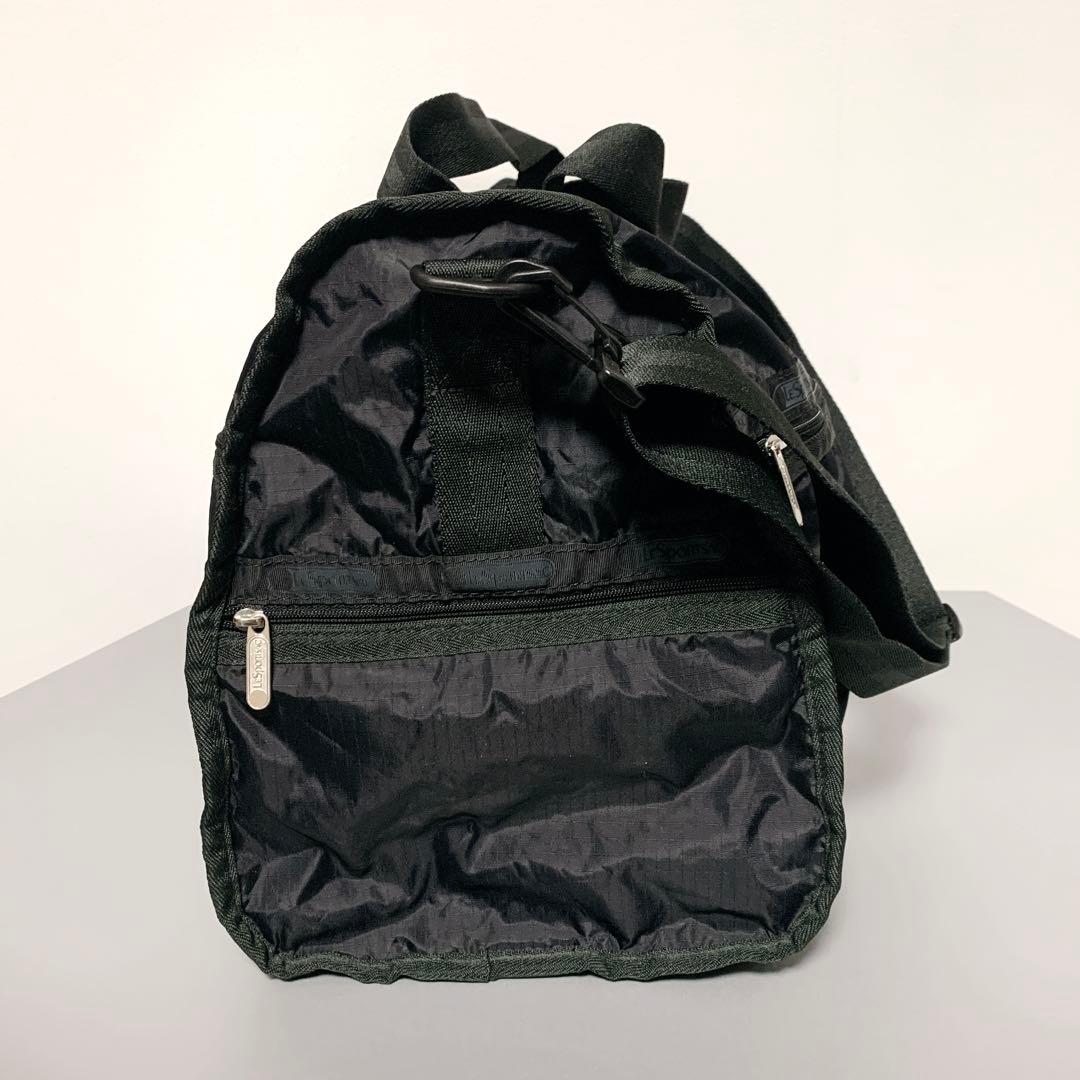 ✨極美品 LeSportsac 2way ボストンバッグ ブラックLG ポーチ付