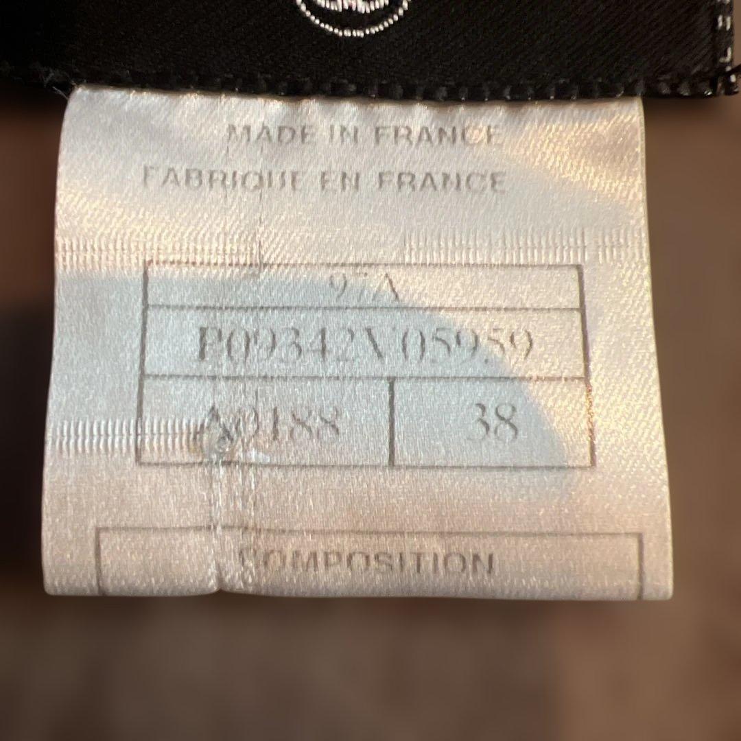 【CHANEL】 ノースリーブワンピース 　　　　　　肩パッドなし