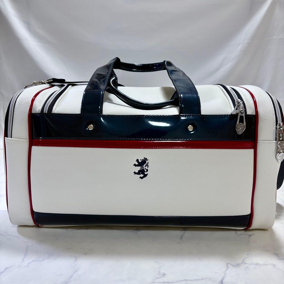 極美品 アドミラル ボストンバッグ ユニオンジャック エナメル 2way
