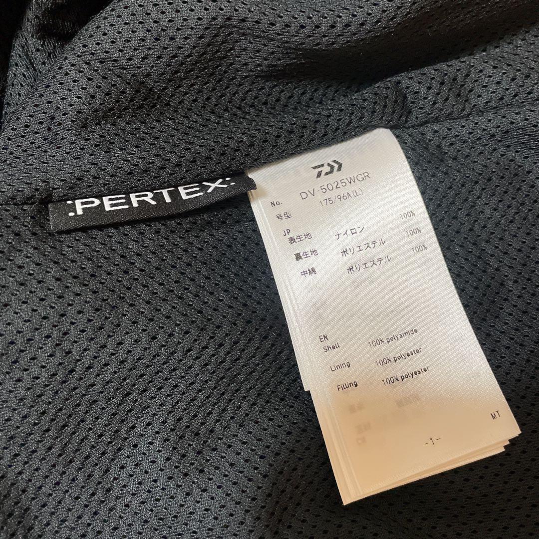 ダイワ DAIWA PERTEX ベスト L ブラック　25AW