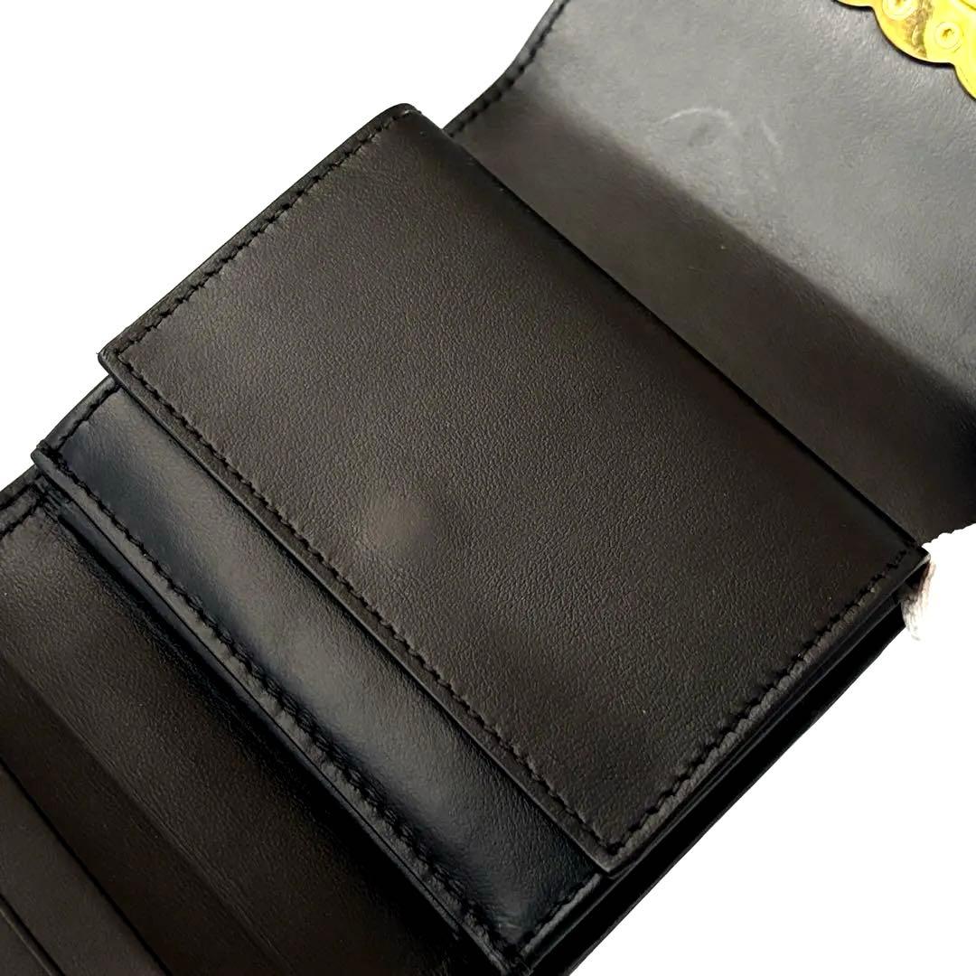 CELINE セリーヌ　トリオンフ　カーフスキン　三つ折り　財布　ミニ財布