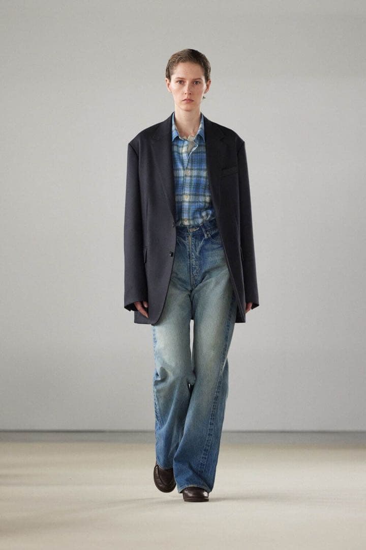 ジャケット・アウター AURALEE LIGHT MELTON JACKET