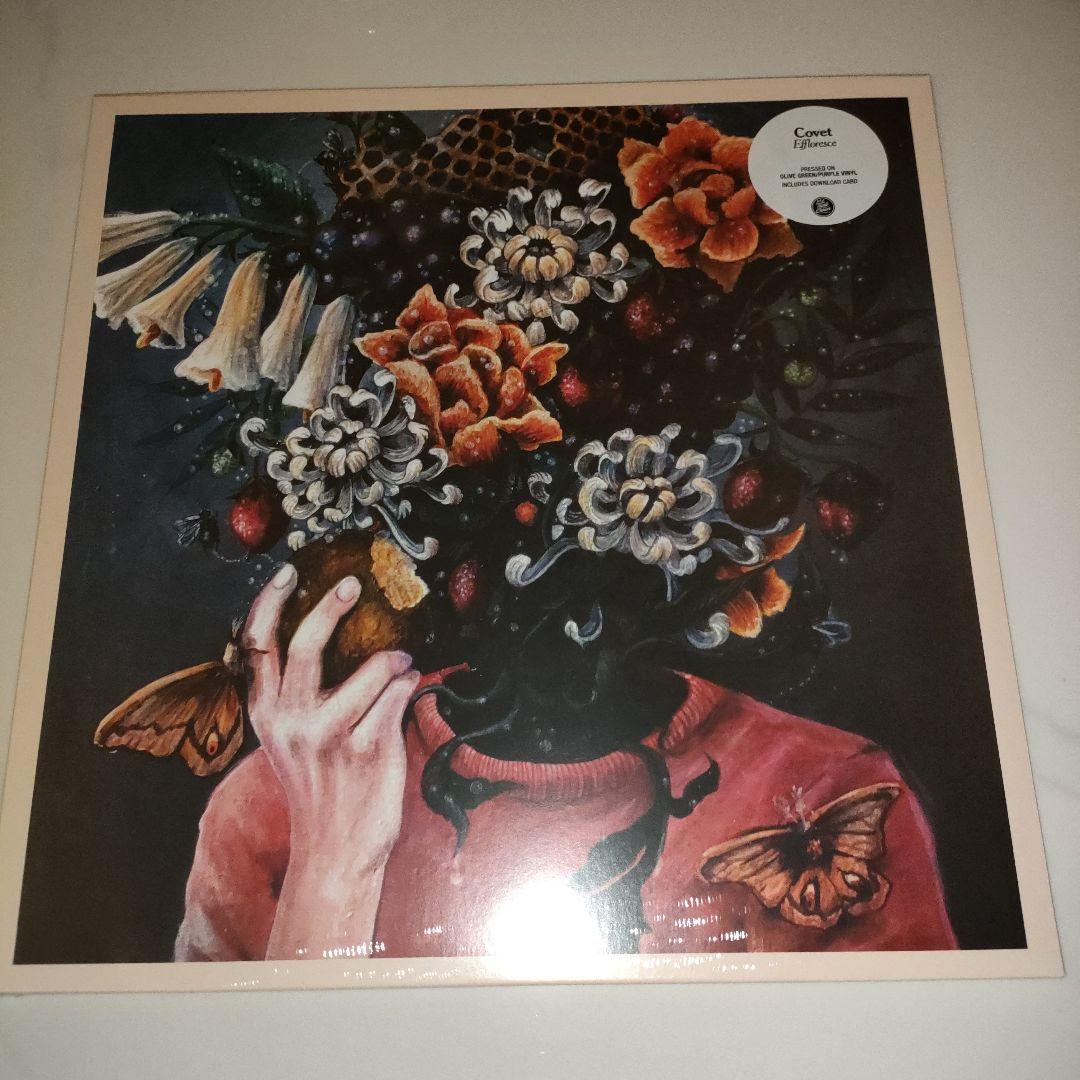 Covet Effloresce オリーブグリーン/パープルLPレコード