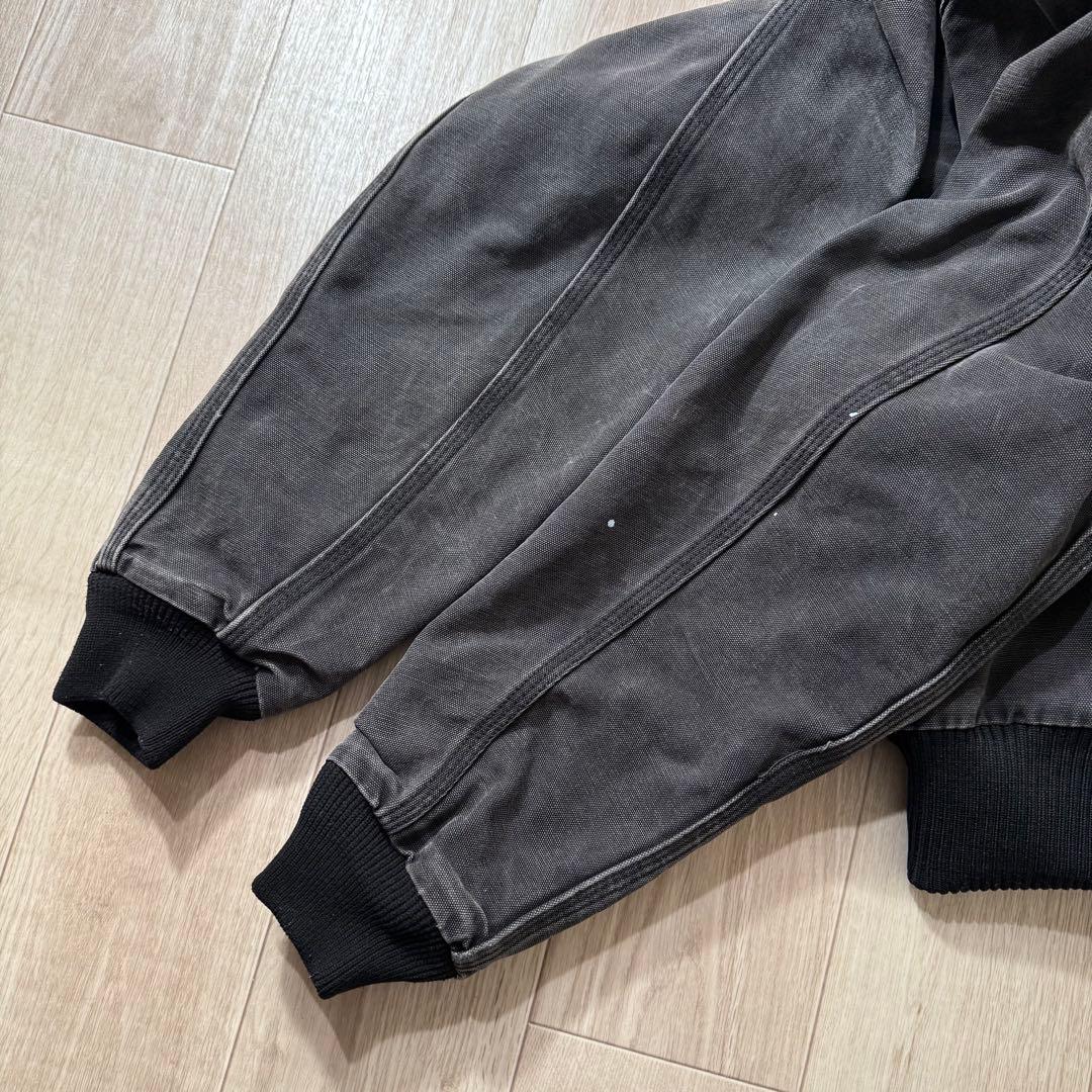 墨黒フェードM！Carhartt サンタフェジャケット ブラック J13BLK